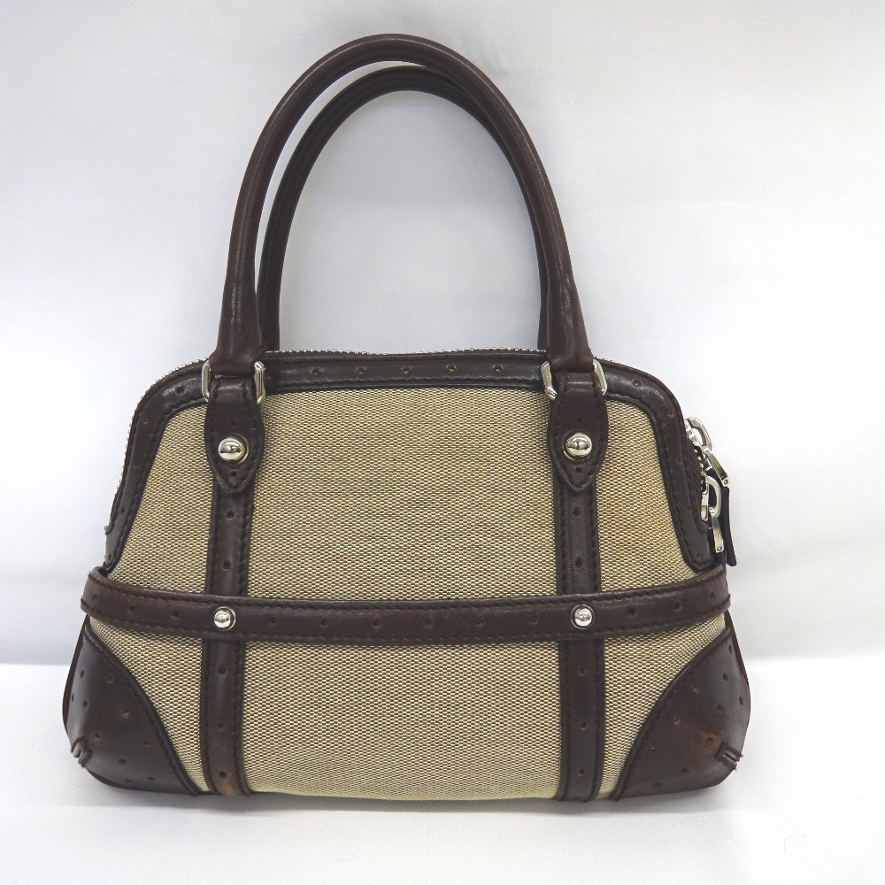 Gucci Interlocking Mini Handbag Leather Brown - image 3